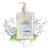 Hand Sanitizer Gel 75% Alcohol, Portable Gel, One-Time Cleansing Hand Sanitizer 300ml