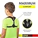Leramed Posture Corrector for Women Men - Effective and Comfortable Adjustable Posture Correct Brace - Posture Brace - Clavicle Support Brace - Posture Support - Upper Back Pain Relief