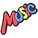 U-Sky Sew or Iron on Patches for Jackets Word Music Letter Patch for Clothing Backpacks Bookbags Camping Bag Size 3.3x1.5 inch