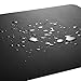 Black Leather Desk Pad Teather PU Leather Desk Mouse Mat Blotters Organizer for Gaming, Writing, Working … (17'' x 12'')