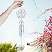 CREATIVE DESIGN Pet Memorial Wind Chime, 32''H Paw Prints Pet Remembrance Wind Chimes, Sympathy Gift a Grieving Pet Owner