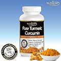 Premium Turmeric Curcumin Extract Capsules By Nutrizap : Includes BioPerine For Improved Potency : Supports Knee and Joint Pain Relief : 500mg Per Serving : 120 Capsules : Made in USA