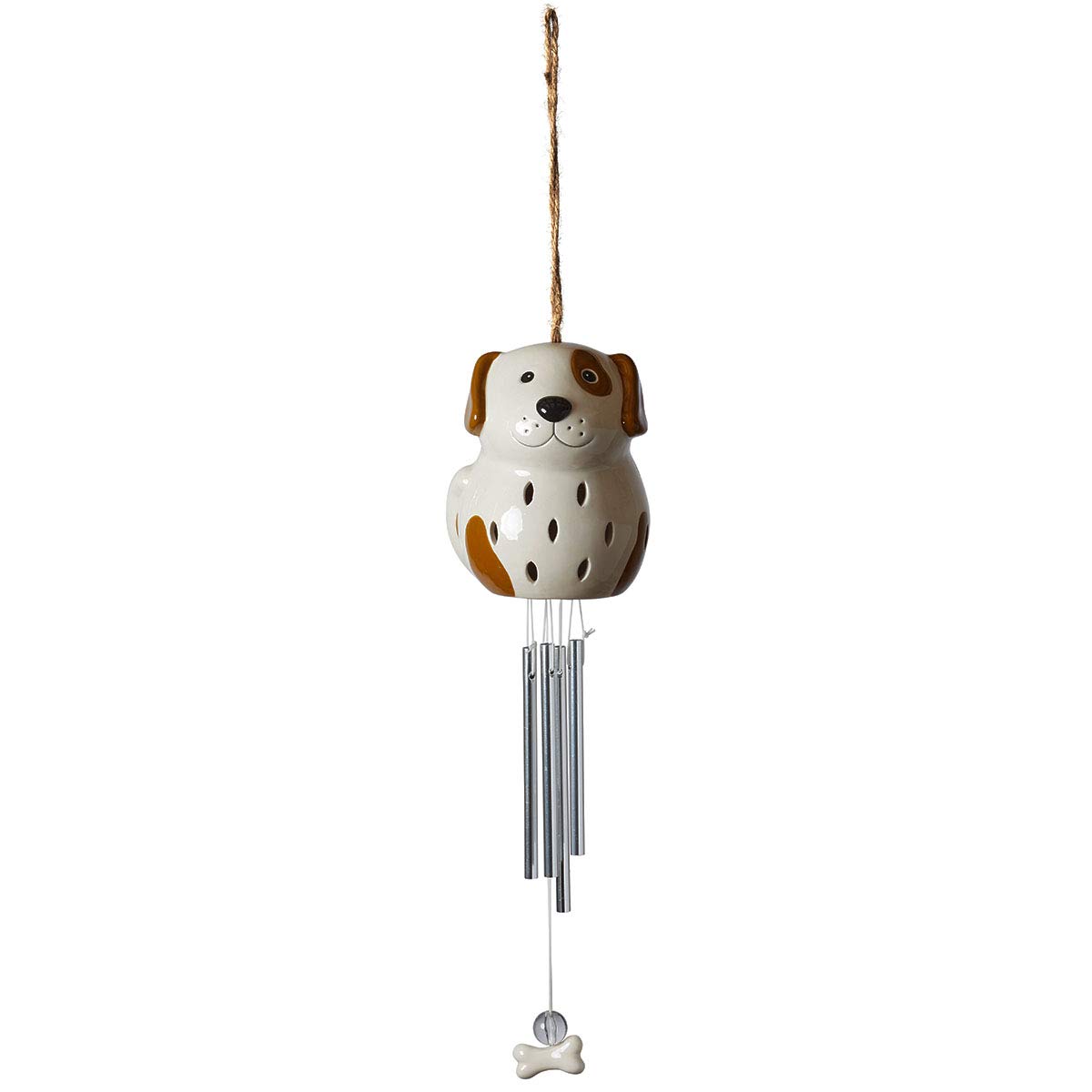Smart Garden Products 1090157 Solar Ceramic Dog Windchime Amazon.co.uk