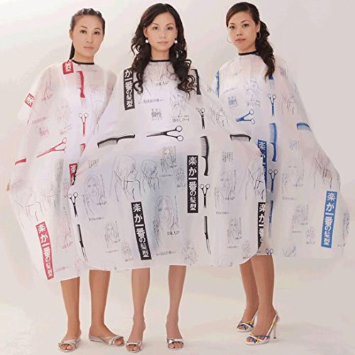 Chartsea Hair Salon Cutting Barber Hairdressing Cape For Haircut Hairdresser Apron Sketch (A) - Thumbnail 2