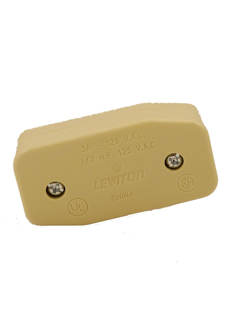 Leviton 5410-I Appliance Switch, Feed Thru Switch