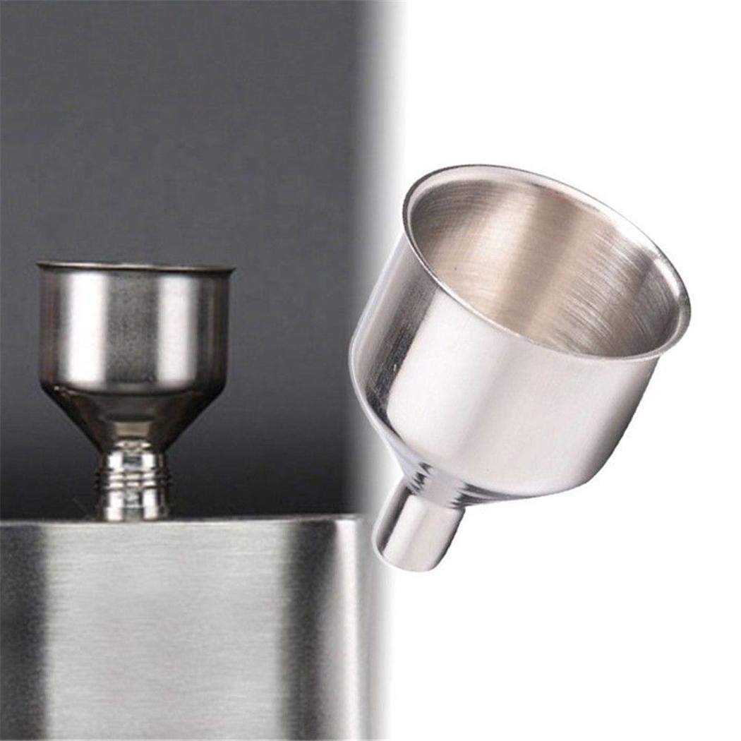 Piokikio Stainless Steel Funnel Small Mouth Funnels for Filling Small Bottles Kitchen Tool