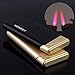 Ultra Metal Thin Butane Gas Cigarette Lighter Cigar Windproof Hot Pink Flame