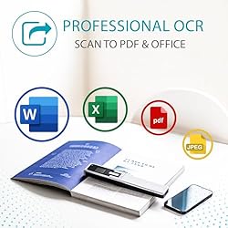 IRIScan Book Portable Scanner Wireless Battery - v5