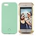 iPhone 6S Case, Elftear LED Light Up Luminous Selfie Cell Phone Case Illuminated Back Cover for Apple iPhone 6S iPhone 6