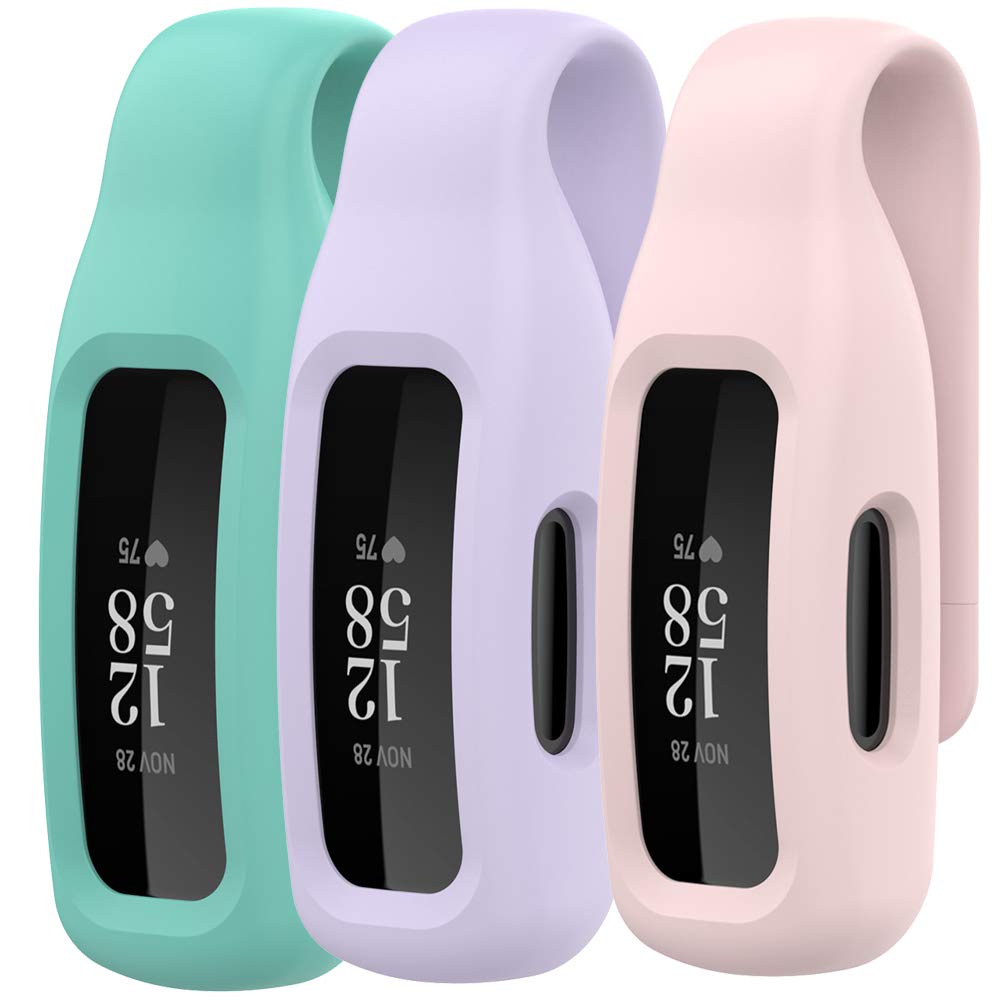 Shieranlee (3-Pack Straps Compatible with Fitbit Inspire 3 Strap, Clip Holder for Fitbit Inspire 2 & Fitbit ace 3 Strap