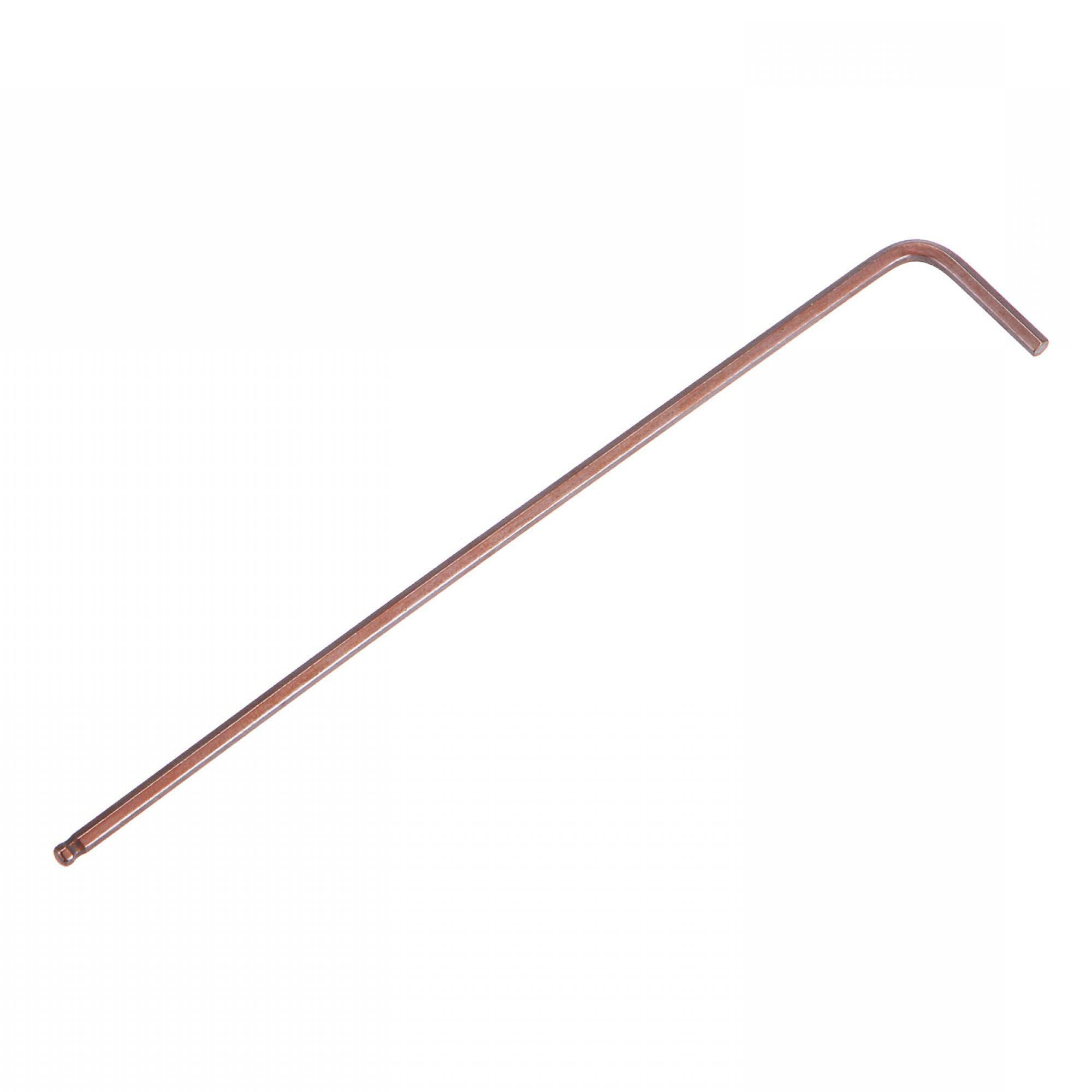 Unifizz 2mm Ball End Hex Key Wrench, L Shaped Long Arm Allen Wrench S2 Steel Repairing Tool, Metric 2 Pcs