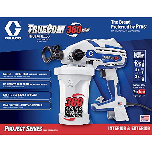 Graco 17d889 Truecoat 360 Pulverizador manual de pintura VSP Compra Tips