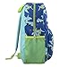 Boy's 6 in 1 Backpack Set With Lunch Bag, Pencil Case, Bottle, Keychain, Clip (Sharks)