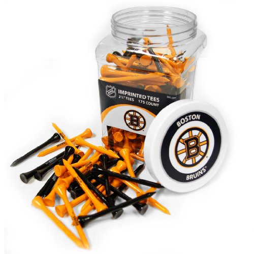 Team Golf NHL Boston Bruins 2-3/4" Golf Tees, 175 Pack, Regulation Size, Multi Team Colors