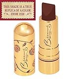 Besame Cosmetics Classic Color Lipstick, Noir Red, 0.12 Ounce