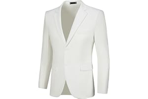 SISAVE Blazer for Men Casual Mens Suit Jacket Slim Fit Men's Suit Outfit Notch Lapel Men's Sport Coats & Blazers