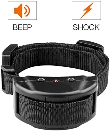 Luxuries Harmless No Bark Dog Training Collars Anti Bark Control With 7 Levels Button Adjustable Sensitivity Control Tone/vibration/shock For 15-120 Pounds Dogs