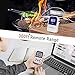 ThermoPro TP11S Digital Wireless Meat Thermometer for Grilling Smoker BBQ Grill Thermometer Kitchen Food Cooking Thermometer, 300FT Remote Range