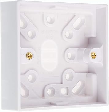 Muy Profundo Montaje Superficie Caja Empotrar/Pattress: Amazon.es: Electrónica