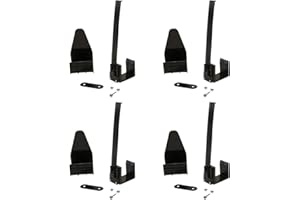 Garage Door Banner Clips 4Pcs Springed Garage Door Banner Clamps with Installation Accessories Garage Door Banner Installatio