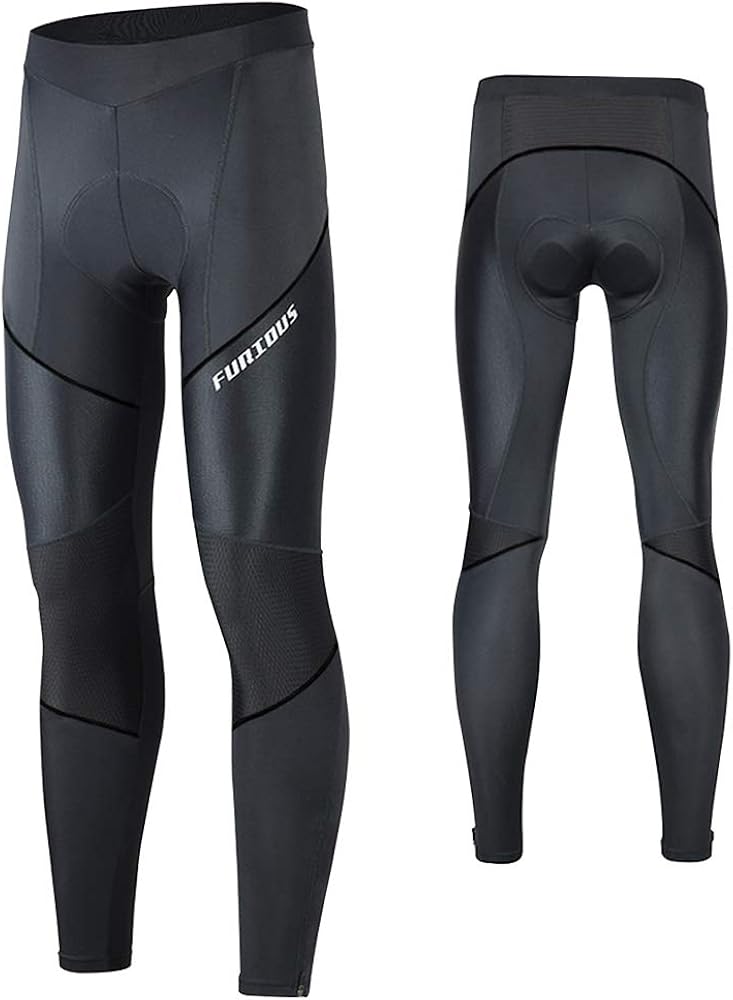 FEIXIANG Cycling Pants for Men, 3D Padded Long Bike Compression Tights MTB Legging Trousers Road Bicycle Mountain Riding Wear: Clothing
