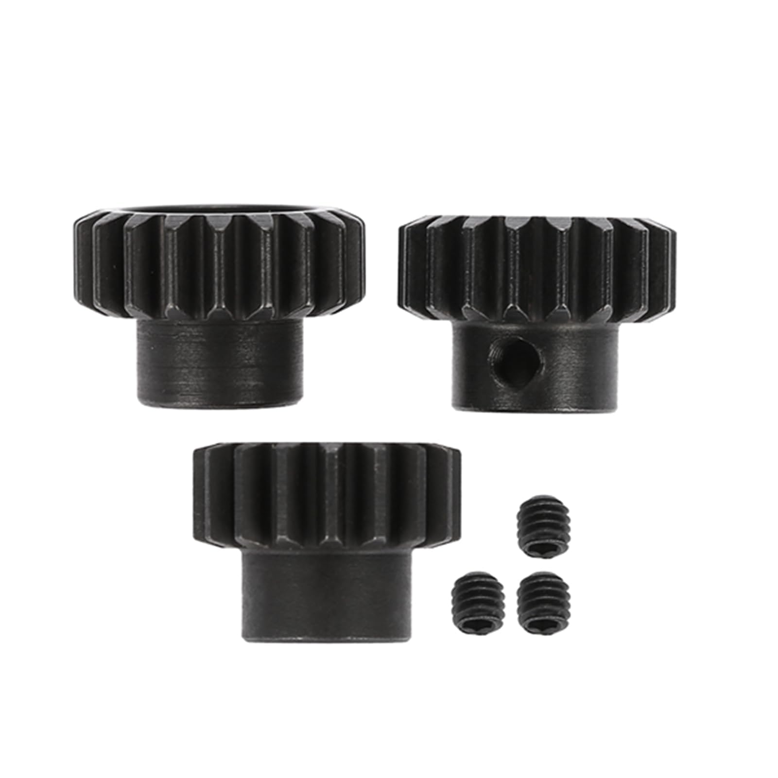 Motor Pinion Gear, M1 ￠5mm 17T-19TT 20T-22T RC Metal Pinion Motor Gear Set Model Car Accessories for 1/8 RC Truck Car (20T-22T)