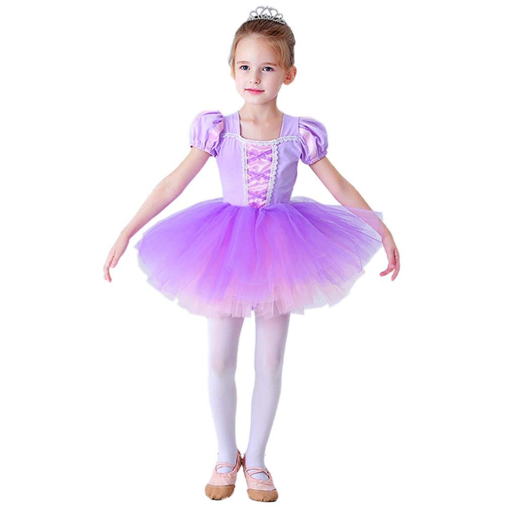 Lito Angels Princess Rapunzel Ballerina Costume for Baby Girls, Fancy Ballet Tutu Dress Dance Wear, Age 18-24 Months, Purple (Tag Number 90)