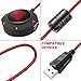 KOTION EACH External USB Stereo Sound Card, Noise Cancelling Headset Stereo Audio Adapter for PC Laptop Desktop Tablet PS4 Xbox One Windows Vista Mac IOS, Plug and play - No Drivers Needed
