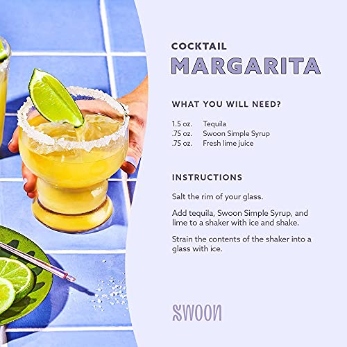 Swoon Zero Sugar Simple Syrup Monk Fruit Sweetener, Zero Carb, Keto