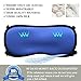 KAMOSSA Silk Sleep Mask Adjustable Eye Mask Super Lightweight Sleeping Mask Free Earplugs Bags(2 Pack)