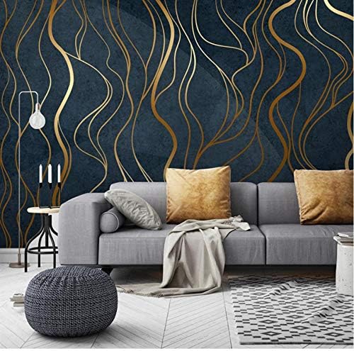 Clhhsy カスタム3d写真壁紙モダン抽象ストライプ壁画クリエイティブアート寝室リビングルームソファテレビ