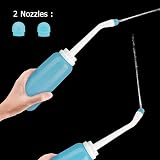 CROING Portable Bidet 2-Pack 500ml Squeeze Bottle Green Pink No Battery view 5