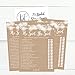 Hadley Designs Rustic Bridal Shower Games for 25 Guests – Fun and Hilarious Bridal Games for Showers, Wedding Shower, Engagement, Classy Party Activities