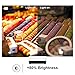 Video Projector, GEARGO H2 Portable Projector with 185” Display and Full HD 1080P Support 50,000 Hrs LED Lamp Life Compatible with Fire TV Stick, HDMI, VGA, USB, TF, iPad,iPhone for Home Theaterthumb 1