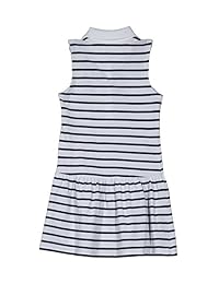 Vestido sin mangas a rayas para niñas Nautica