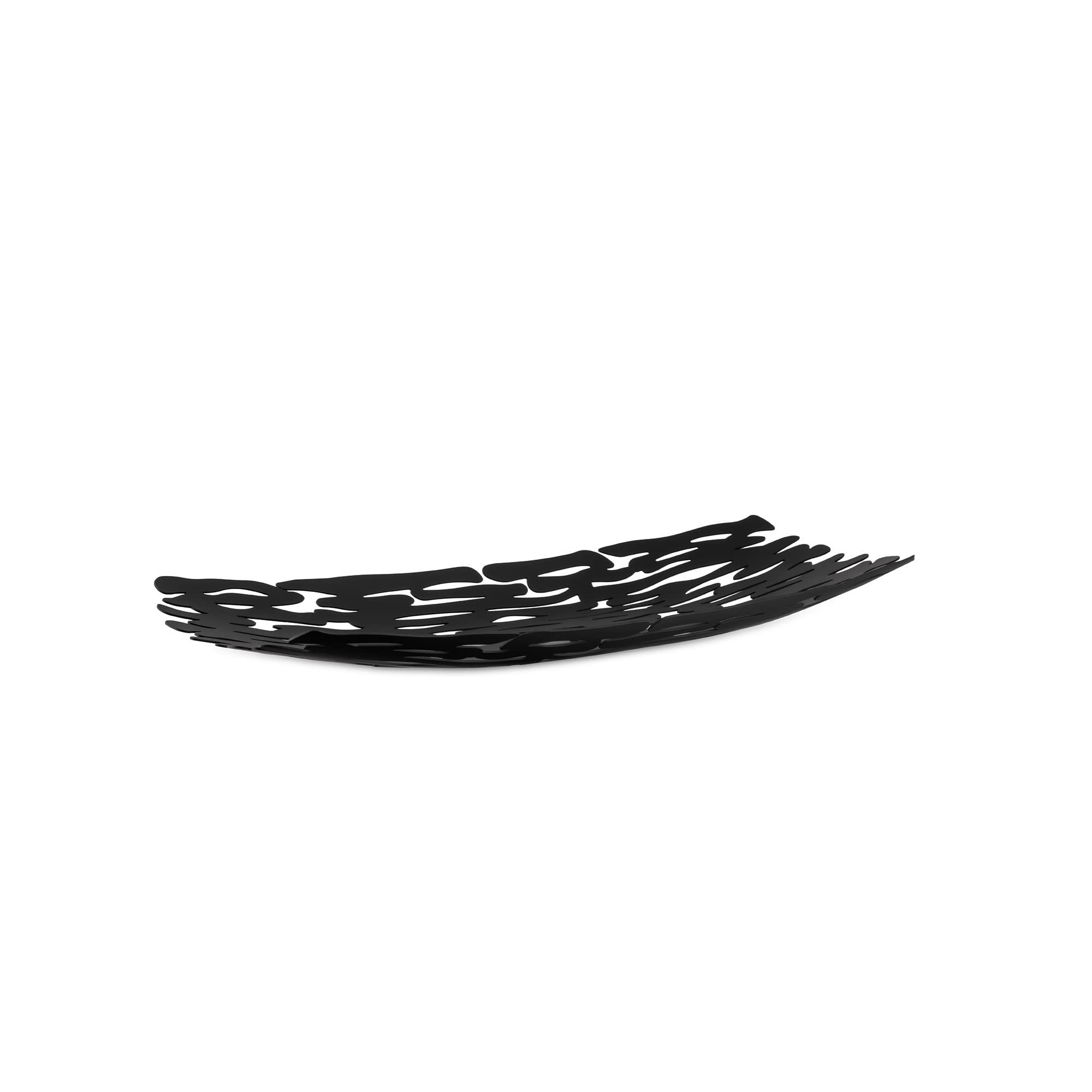 Alessi Steel Bark Centrepiece Coloured with Epoxy Resin, Black