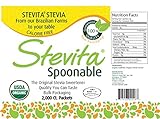 Stevita Organic Spoonable Stevia, Box of 2,000 1 G Packets
