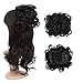 Messy Curly Hair Bun Extensions Updo Hairpiece Chignons Easy Stretch Hair Combs Clip in Ponytail Extensionsthumb 4