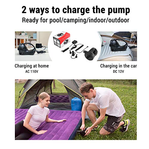 3 OlarHike+Rechargeable+Inflatables+Portable+Quick+Fill