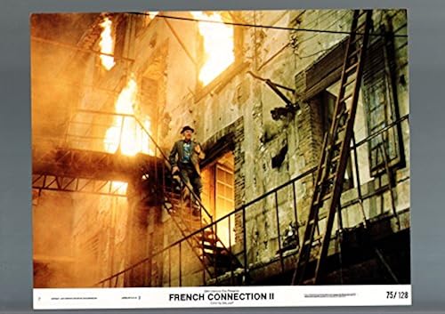 MOVIE POSTER: FRENCH CONNECTION II-GENE HACKMAN-VG/NM-LOBBY CARD