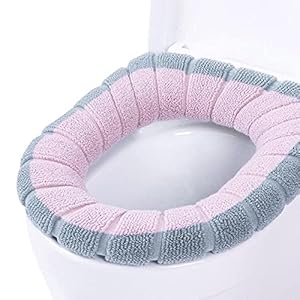 Taosheng Toiletbril Warmer Winter Comfortabele Zachte Verwarmde Wasbare Toilet Seat Mat Badkamer Accessoires Voor Home…