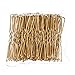 eBoot 100 Pack of U Shaped Hair Pins Bun Hair Pins with Box and Storage Bag, Golden (5 cm/ 2 Inches)