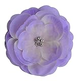 Funny Girl Designs Emma Rhinestone Flower Hair Clip