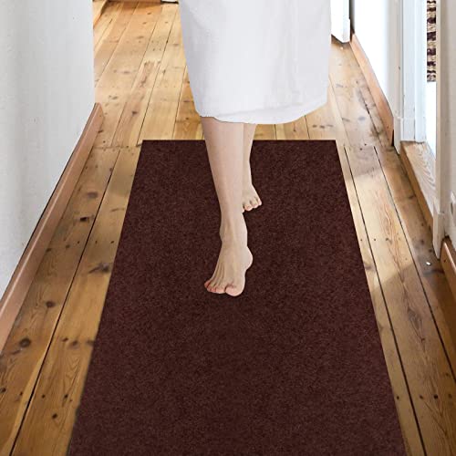 Custom Size Backed Non-Slip Area Rugs Runner, Easy