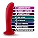 Blush Platinum Silicone 6 Inch Dildo Heart Base