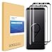 Galaxy S9 Screen Protector [ 2 Pack ][ Not Glass ], PLESON Samsung Galaxy S9 Screen Protector, [Case Friendly] [Full Coverage] Anti-Bubble Film Screen Protector (Black1)