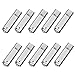 KEXIN 4GB Flash Drive Thumb Drive Bulk Pack USB Flash Drive 4 GB 10 Pack Design in Snapcap 4GB Silver