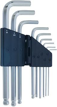 Amazon Sk11 ボールポイント 六角棒レンチセット インチサイズ 9本組 傾斜角度 約25度 セミロング Slbw09isl 六角 棒レンチ