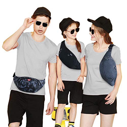 Yooluan Waterdichte Bum Taille Tas 3 Zip Zakken Reizen Wandelen Outdoor Sport Bum Bag Vakantie Geld Hip Pouch Pack… - Image 7