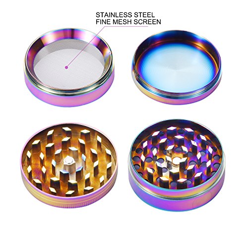 4 Grinder+Rainbow+Grinders+Colorful+magnetic